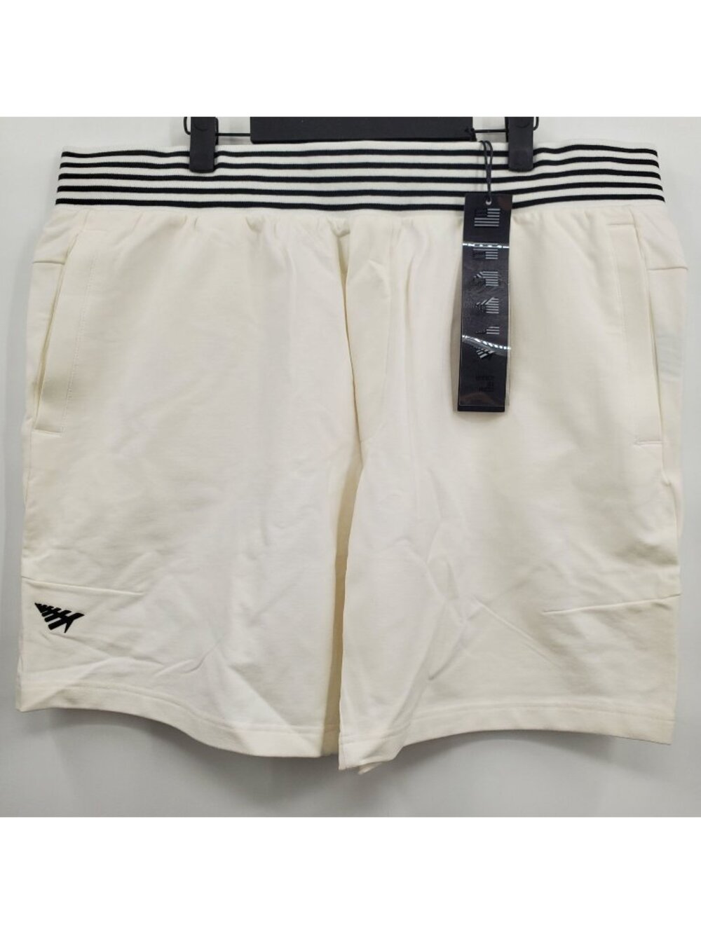 Paper Planes Gusset Short Roc Nation Shorts Men Size 2XL NWT White Embroidered